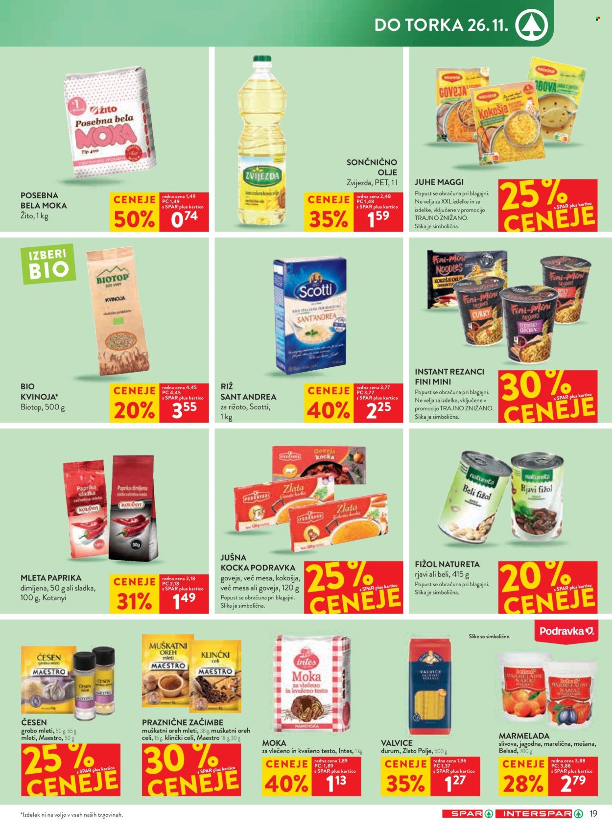 SPAR katalog - 20.11.2024 - 3.12.2024. Stran 19