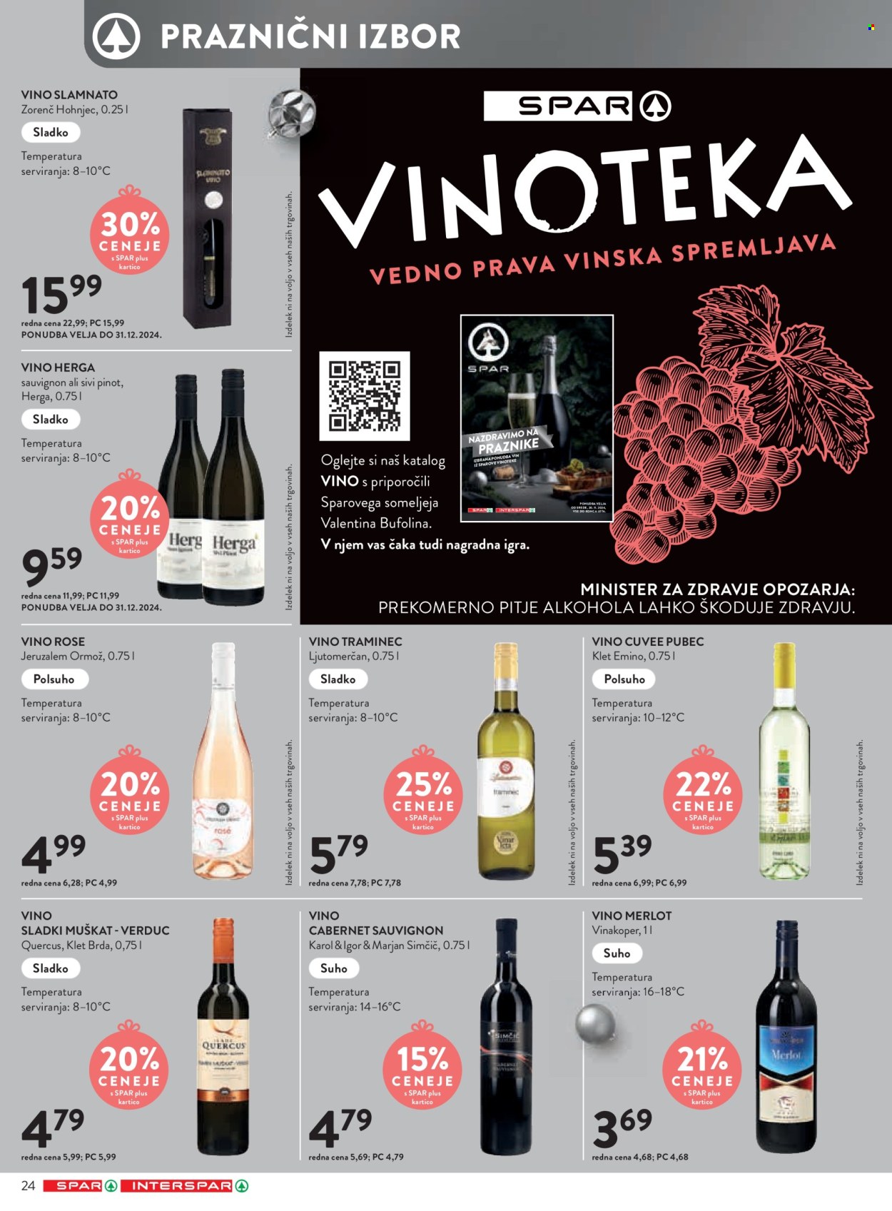SPAR katalog - 20.11.2024 - 3.12.2024. Stran 24