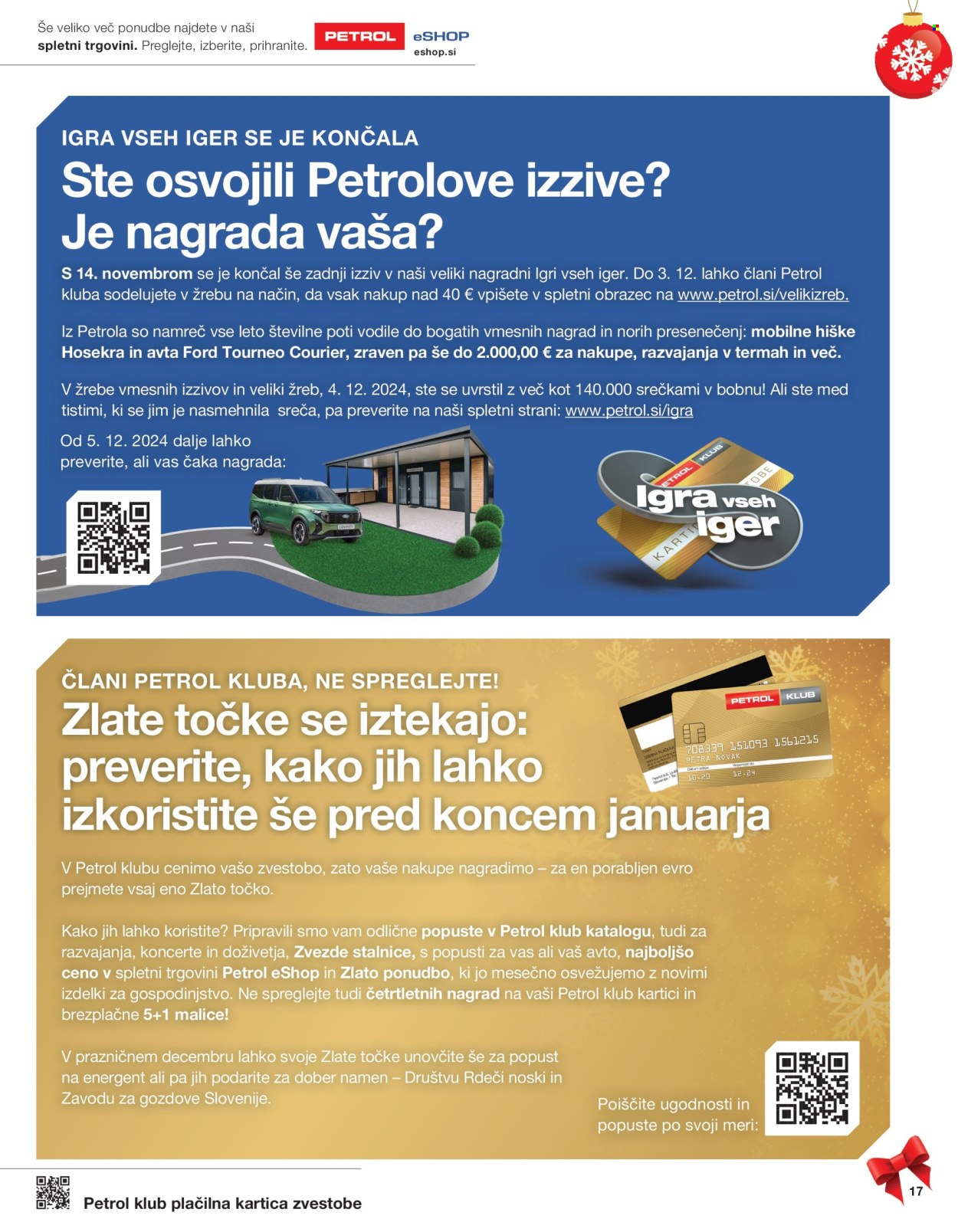 Petrol katalog - 15.11.2024 - 31.1.2025. Stran 17
