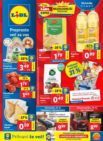 Lidl katalog - 21.11.2024 - 27.11.2024.
