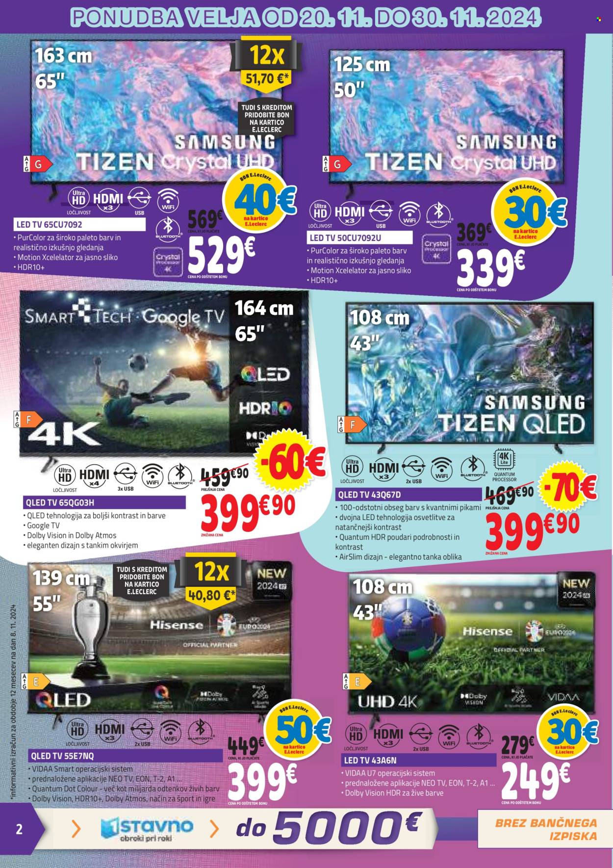 E.Leclerc katalog - 20.11.2024 - 30.11.2024. Stran 2