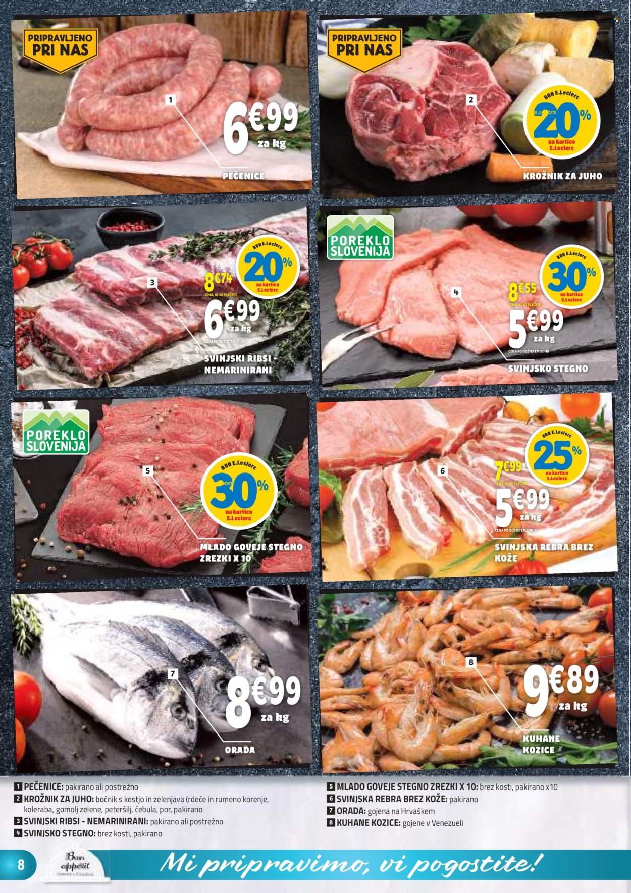 E.Leclerc katalog - 20.11.2024 - 30.11.2024. Stran 8