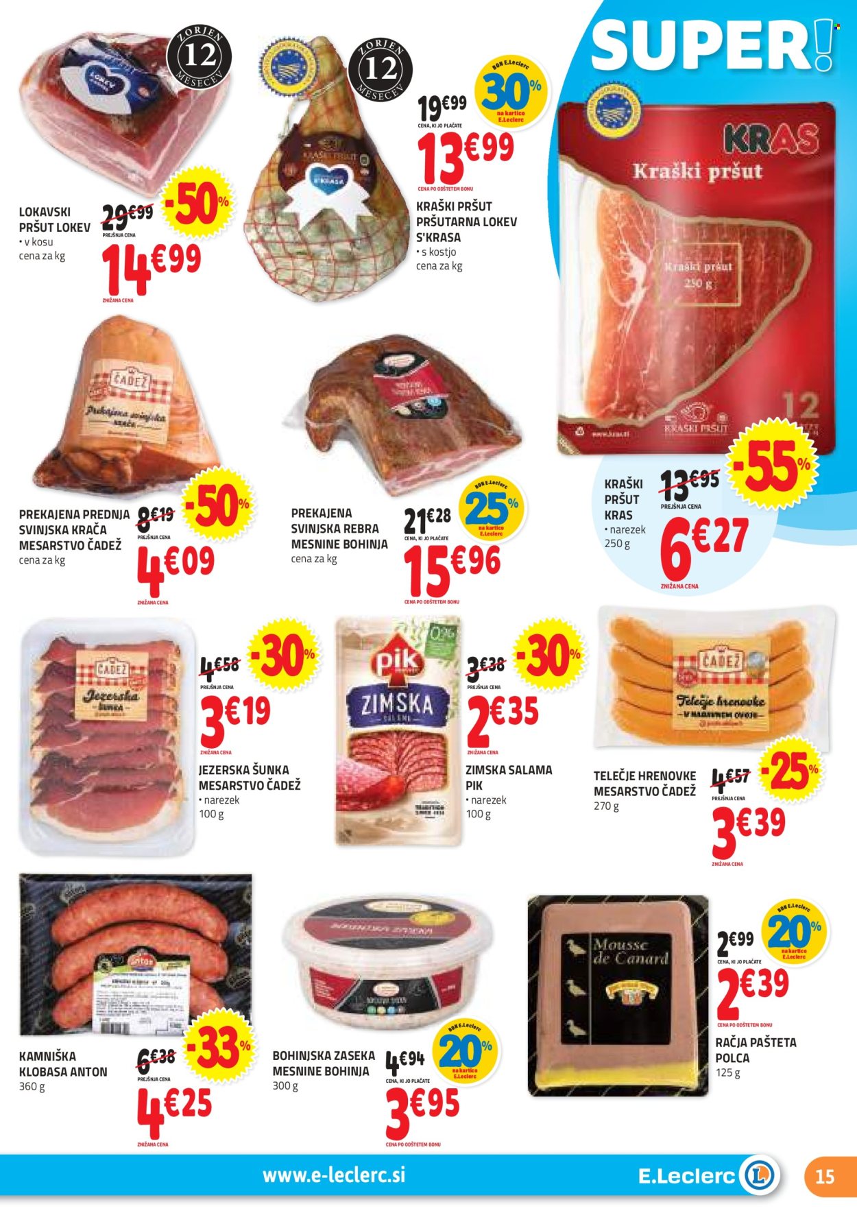 E.Leclerc katalog - 20.11.2024 - 30.11.2024. Stran 15