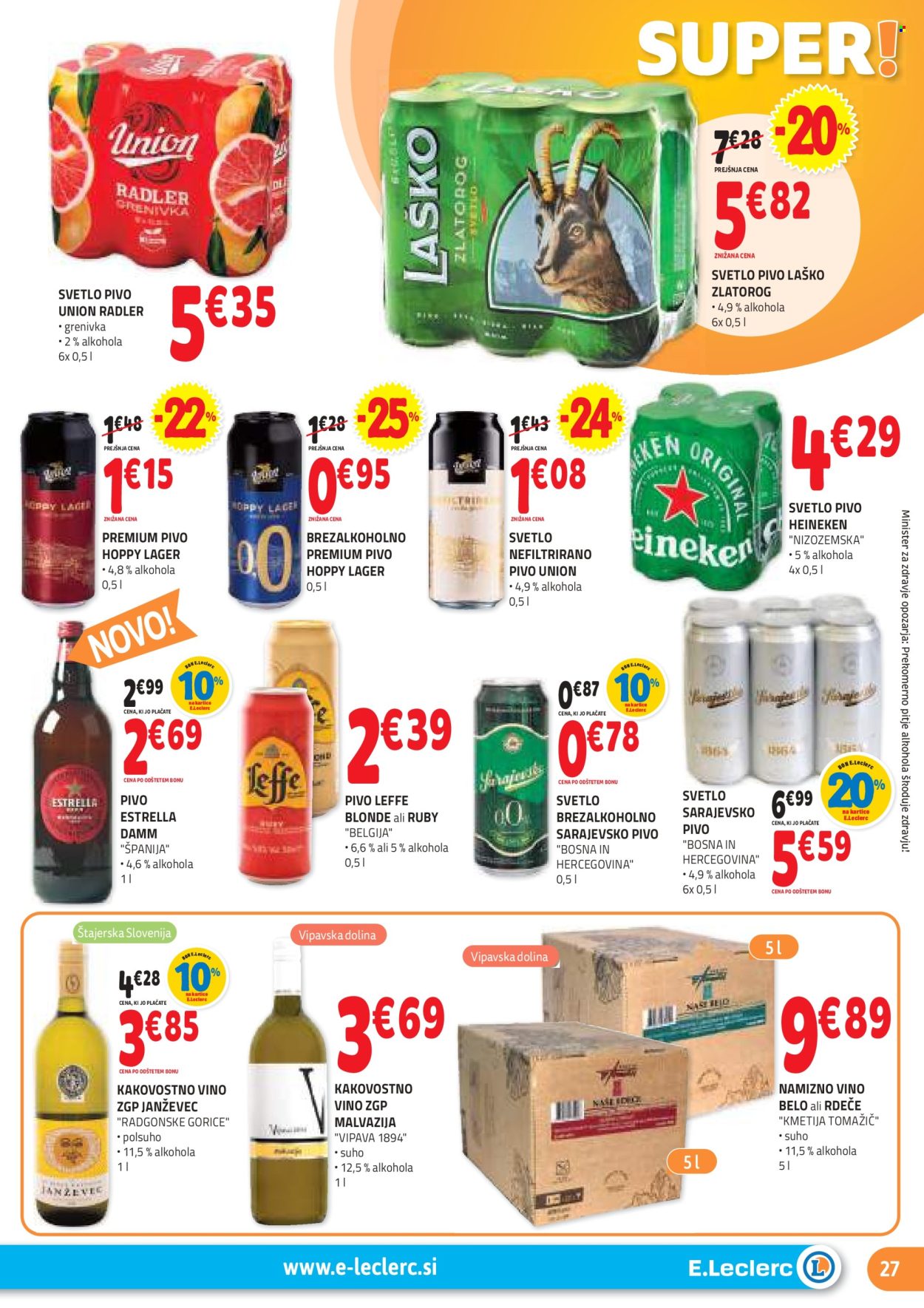 E.Leclerc katalog - 20.11.2024 - 30.11.2024. Stran 27