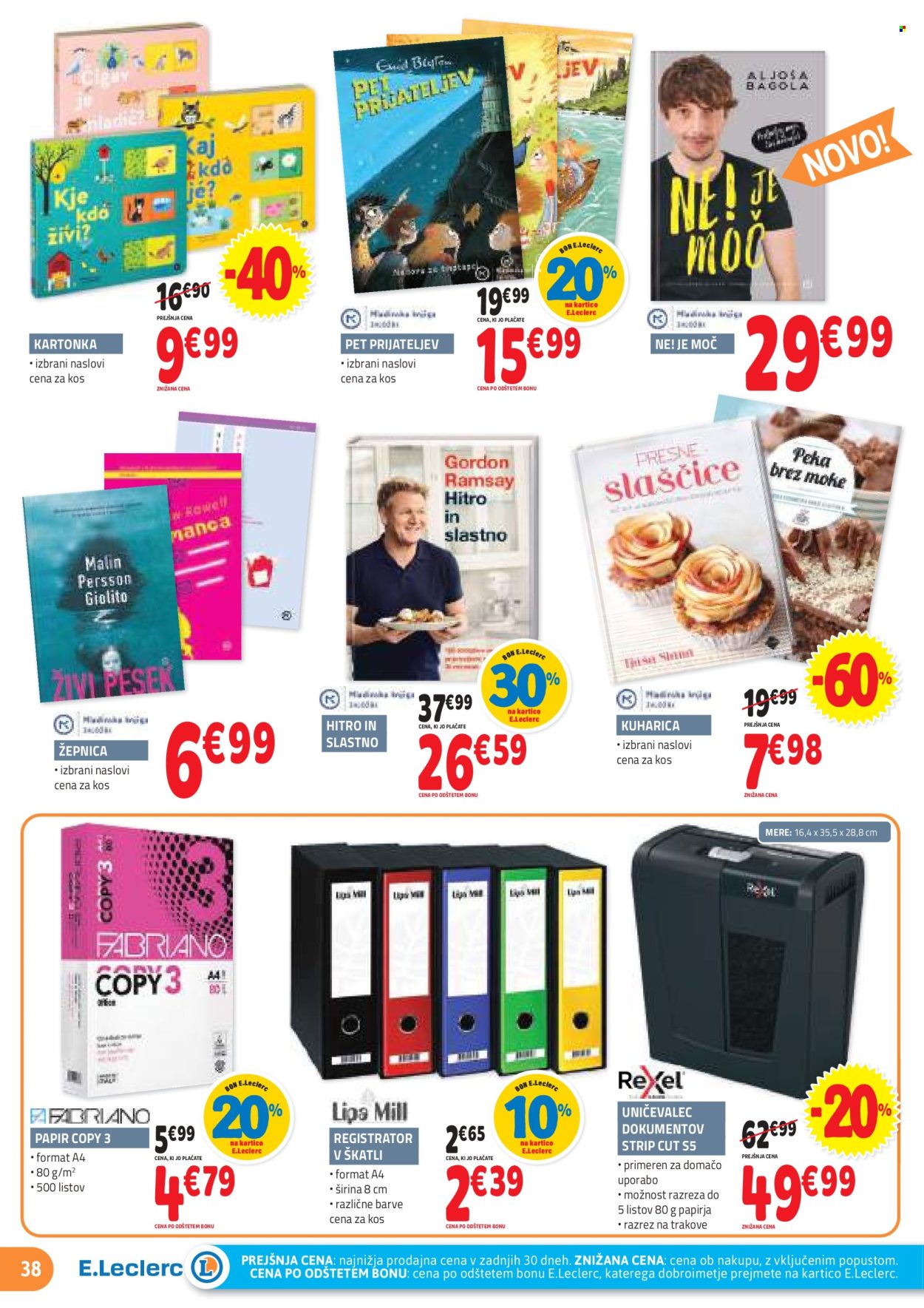 E.Leclerc katalog - 20.11.2024 - 30.11.2024. Stran 38
