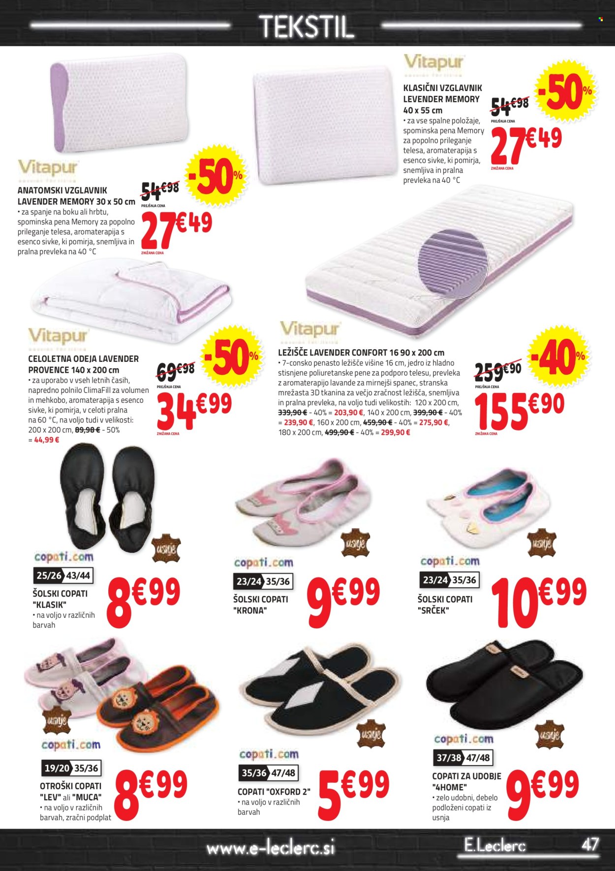 E.Leclerc katalog - 20.11.2024 - 30.11.2024. Stran 47