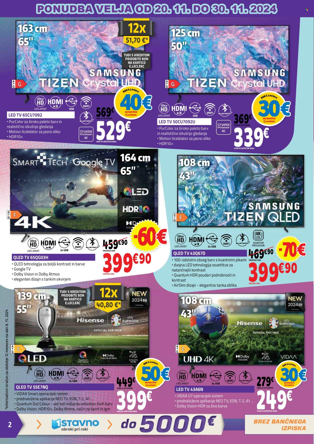 E.Leclerc katalog - 20.11.2024 - 30.11.2024. Stran 2