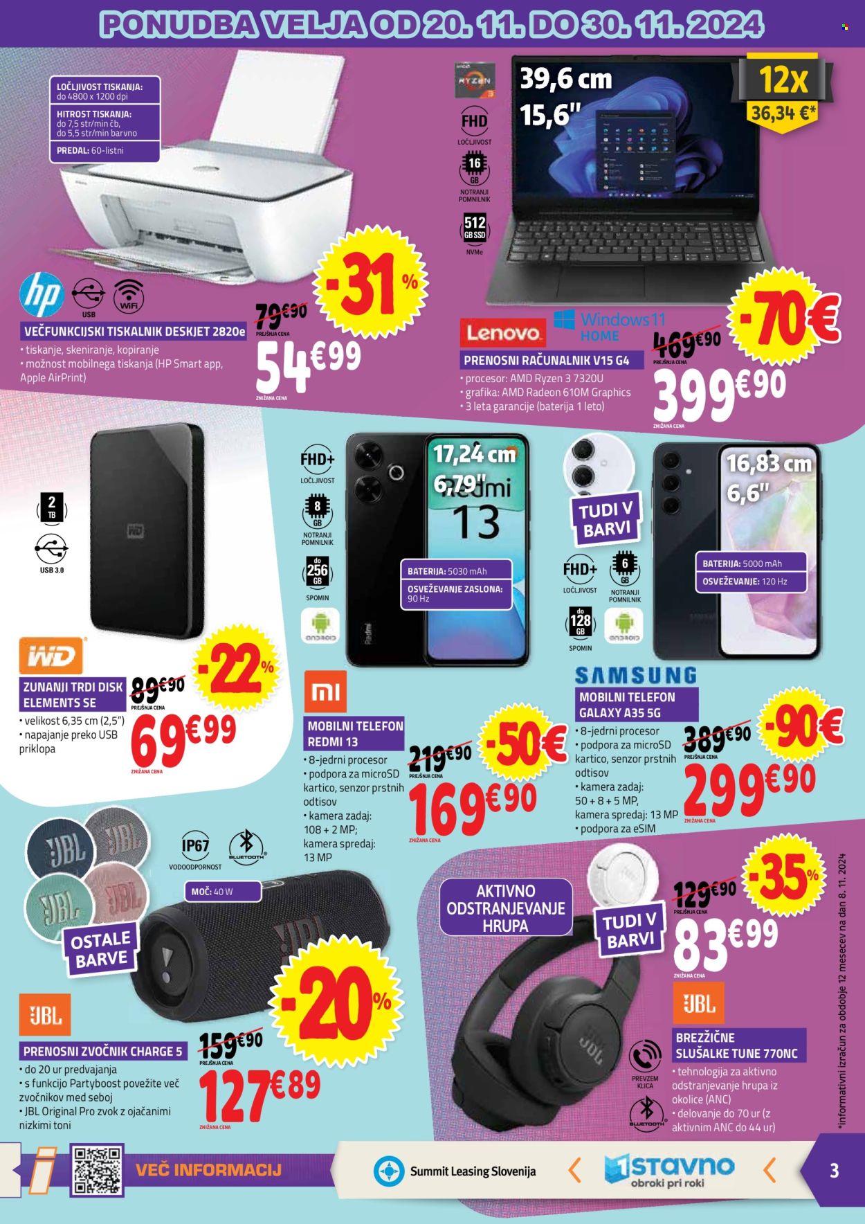 E.Leclerc katalog - 20.11.2024 - 30.11.2024. Stran 3