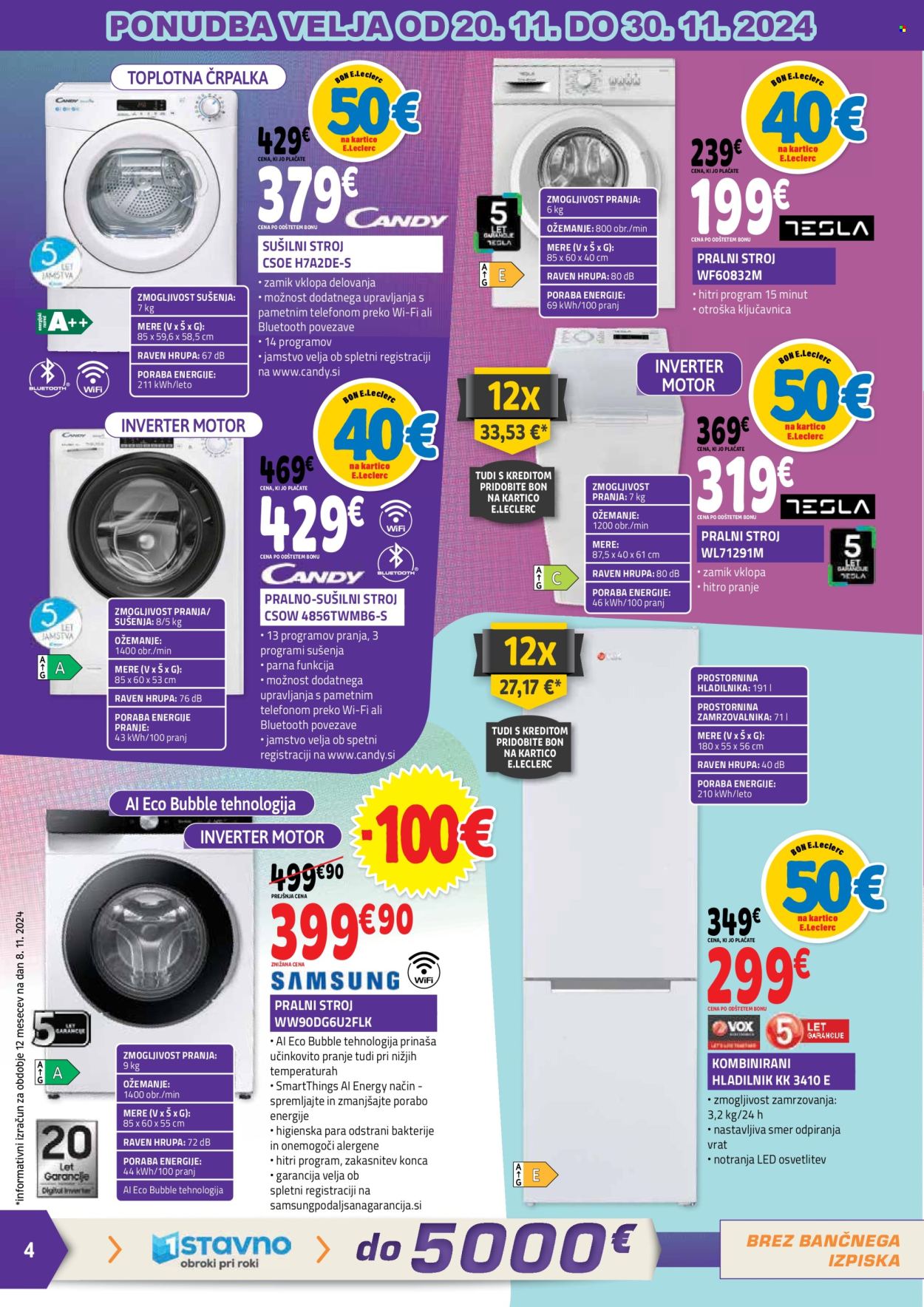 E.Leclerc katalog - 20.11.2024 - 30.11.2024. Stran 4