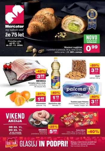 Mercator katalog - 21.11.2024 - 27.11.2024.