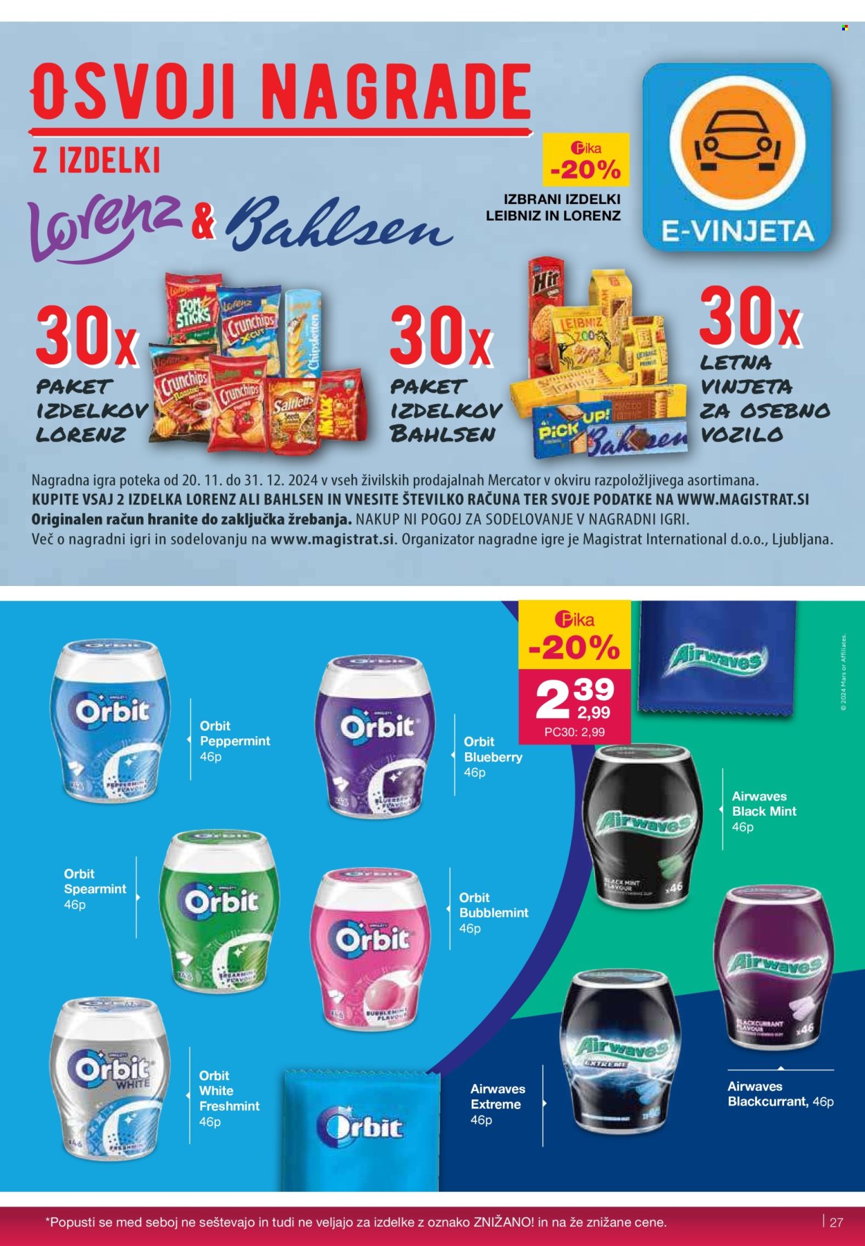 Mercator katalog - 21.11.2024 - 27.11.2024. Stran 27
