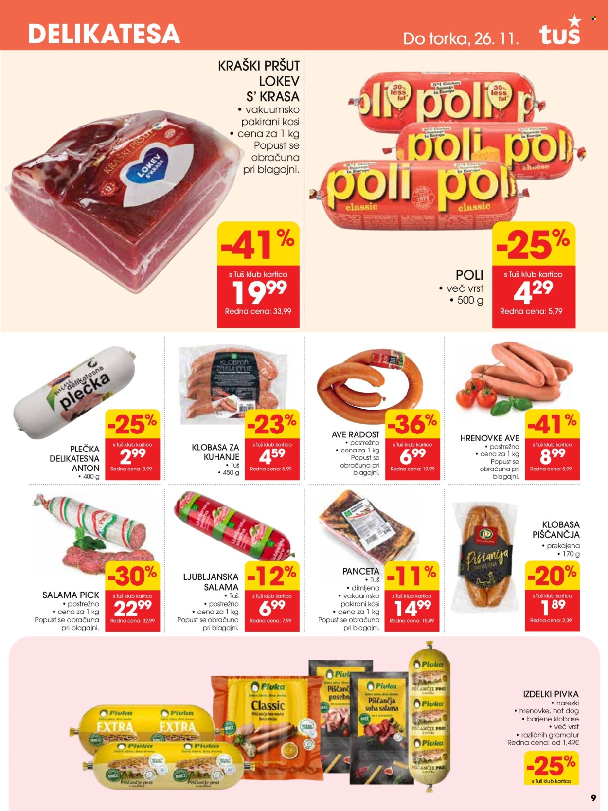Tuš katalog - 20.11.2024 - 26.11.2024. Stran 9