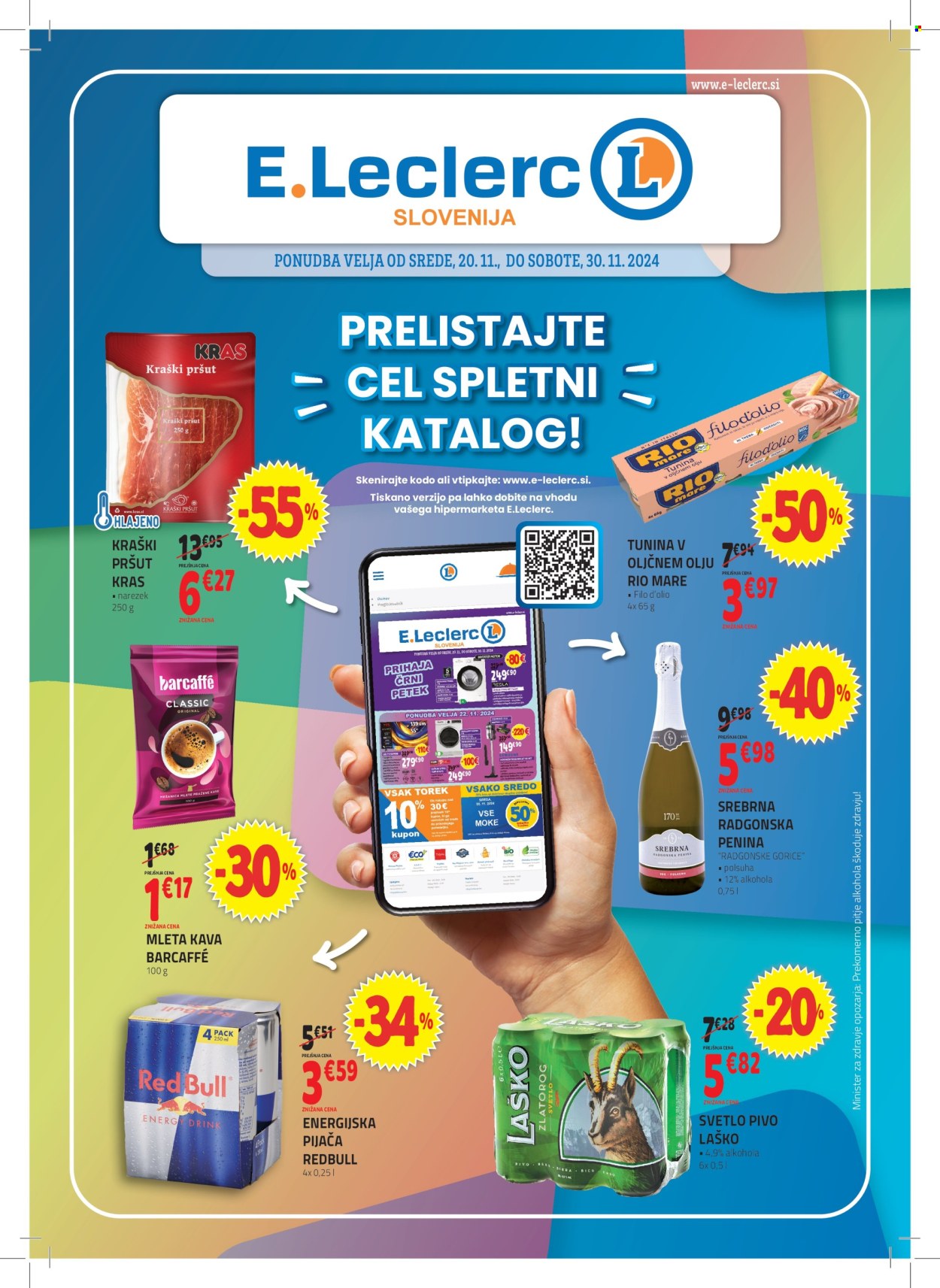 E.Leclerc katalog - 20.11.2024 - 30.11.2024. Stran 1