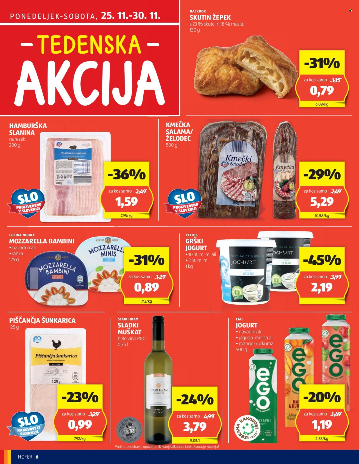 Hofer katalog - 21.11.2024 - 30.11.2024. Stran 6