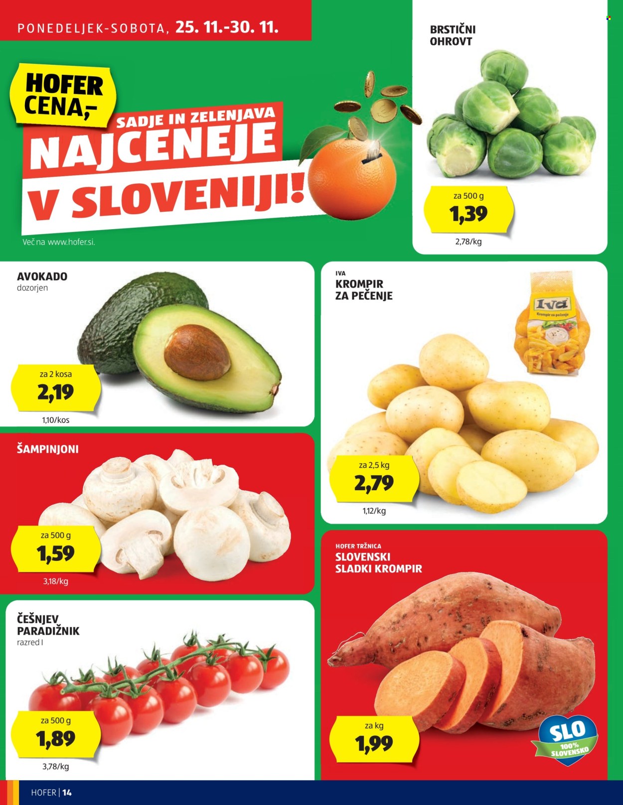Hofer katalog - 21.11.2024 - 30.11.2024. Stran 14