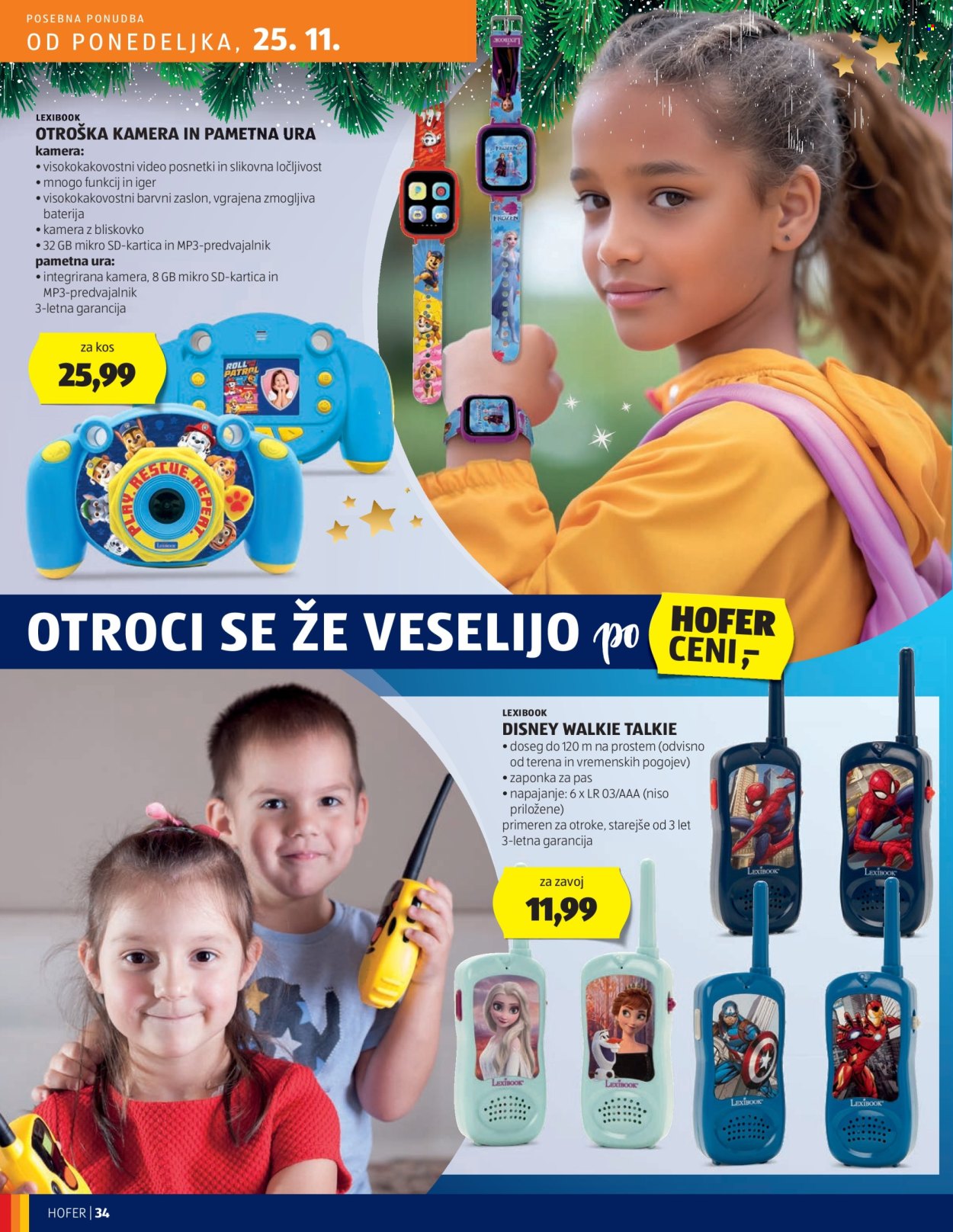 Hofer katalog - 21.11.2024 - 30.11.2024. Stran 34