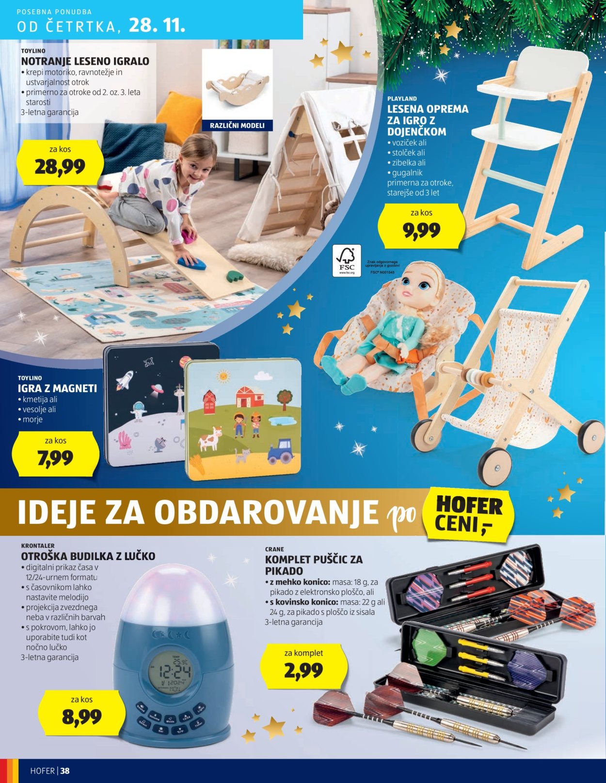 Hofer katalog - 21.11.2024 - 30.11.2024. Stran 38