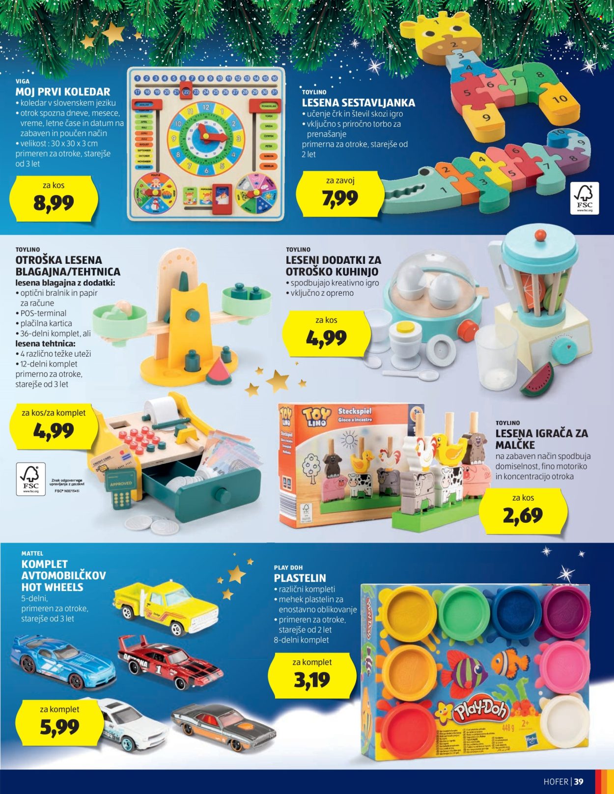 Hofer katalog - 21.11.2024 - 30.11.2024. Stran 39