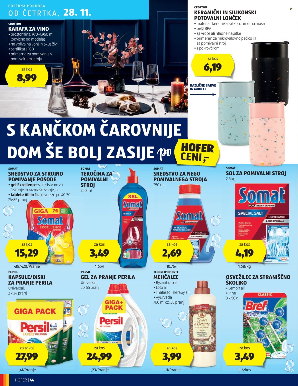 Hofer katalog - 21.11.2024 - 30.11.2024. Stran 44