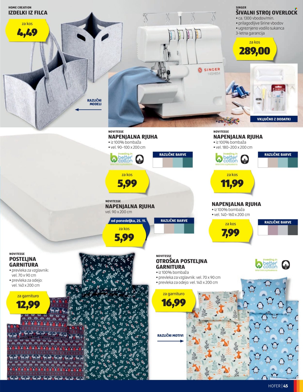 Hofer katalog - 21.11.2024 - 30.11.2024. Stran 45
