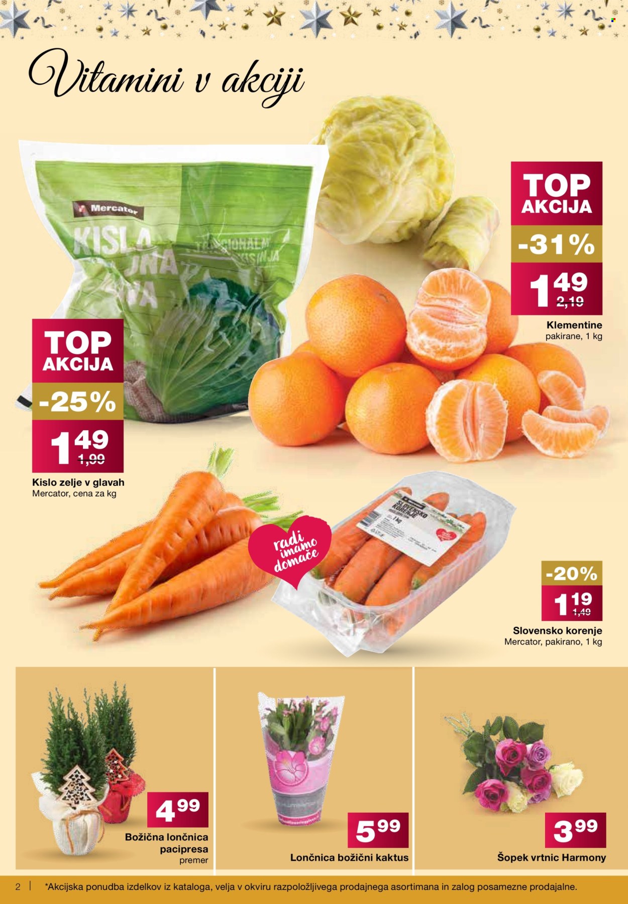 Mercator katalog - 28.11.2024 - 4.12.2024. Stran 2