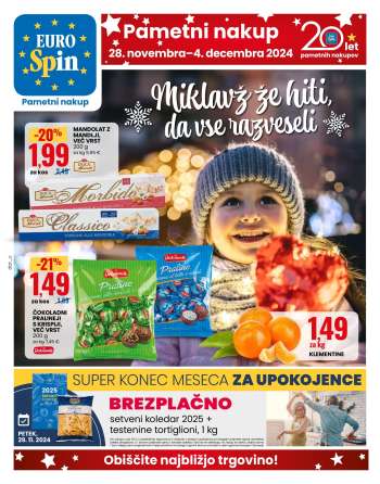 EuroSpin katalog - 28.11.2024 - 4.12.2024.