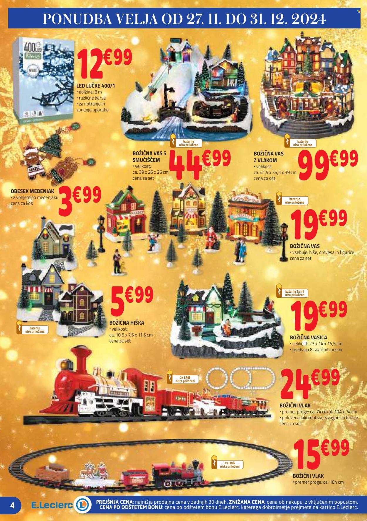 E.Leclerc katalog - 27.11.2024 - 7.12.2024. Stran 4