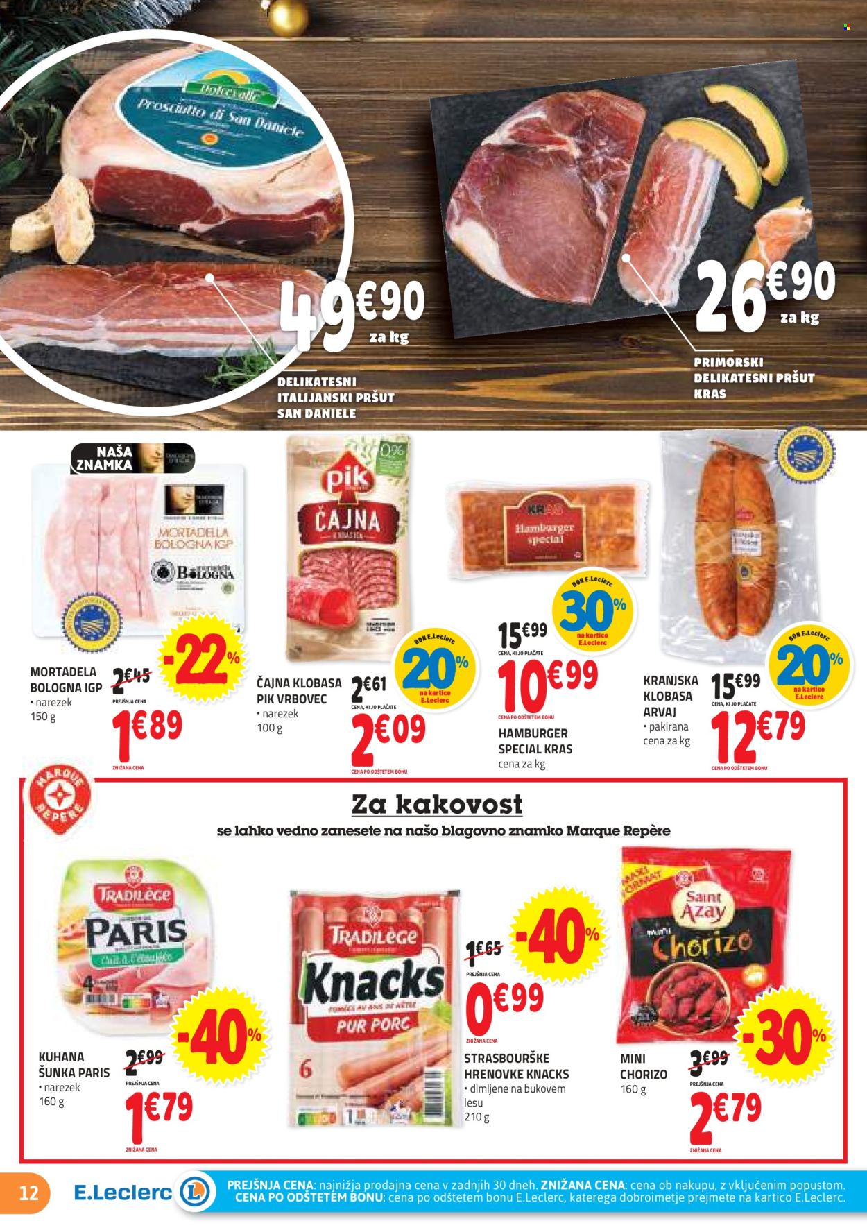 E.Leclerc katalog - 27.11.2024 - 7.12.2024. Stran 12