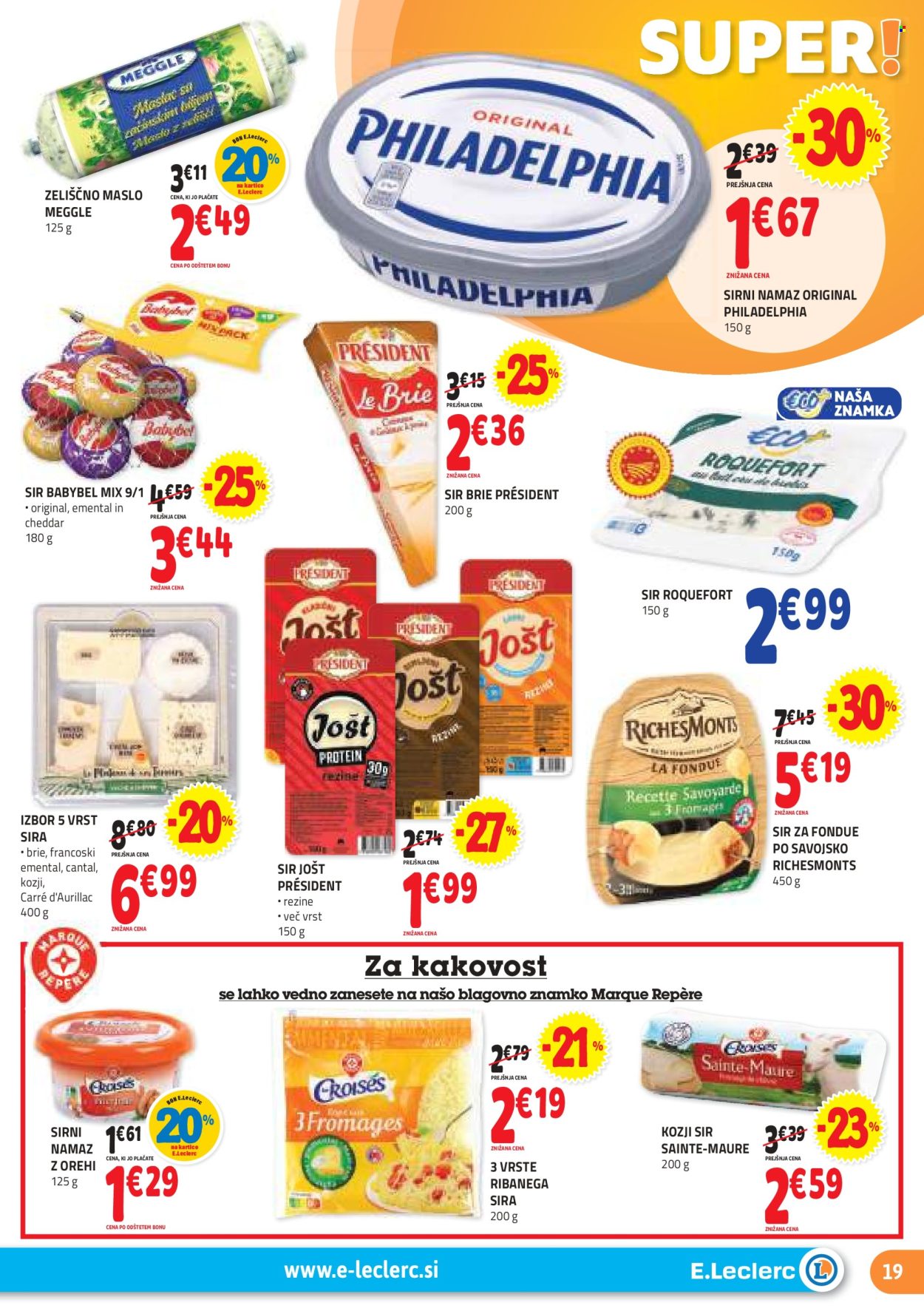 E.Leclerc katalog - 27.11.2024 - 7.12.2024. Stran 19