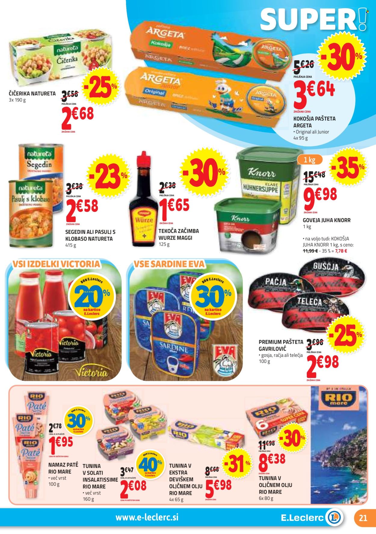 E.Leclerc katalog - 27.11.2024 - 7.12.2024. Stran 21