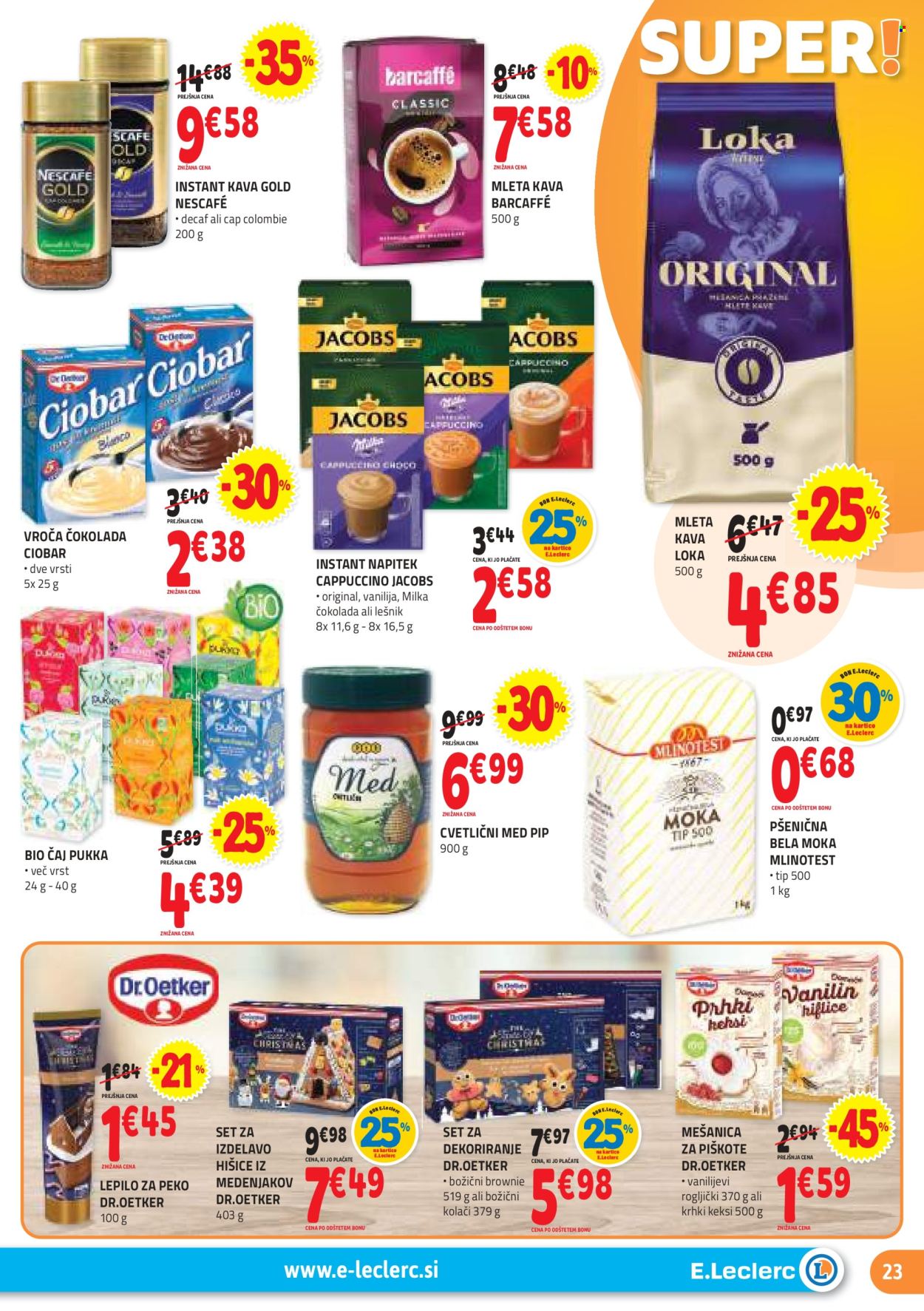 E.Leclerc katalog - 27.11.2024 - 7.12.2024. Stran 23