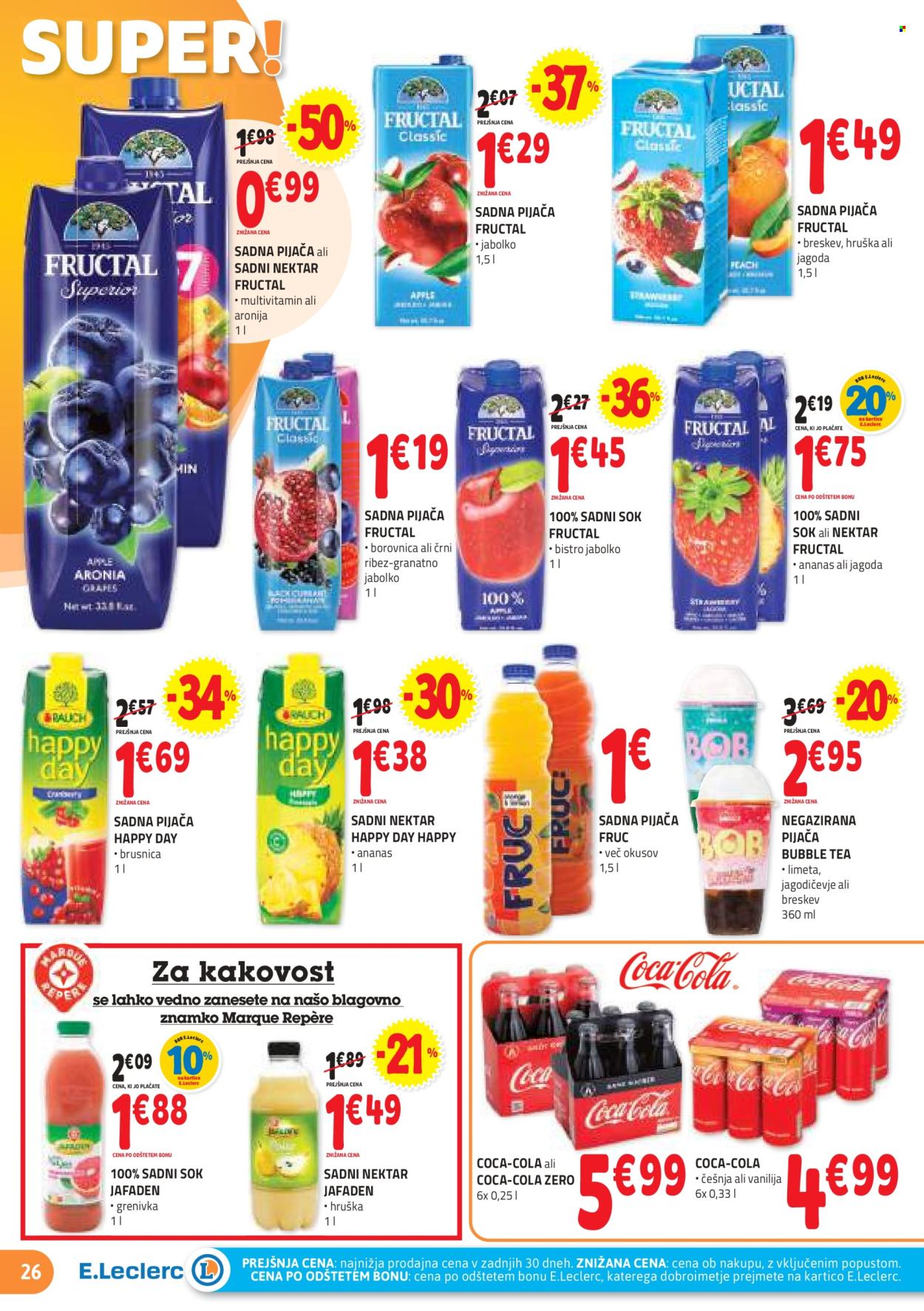 E.Leclerc katalog - 27.11.2024 - 7.12.2024. Stran 26