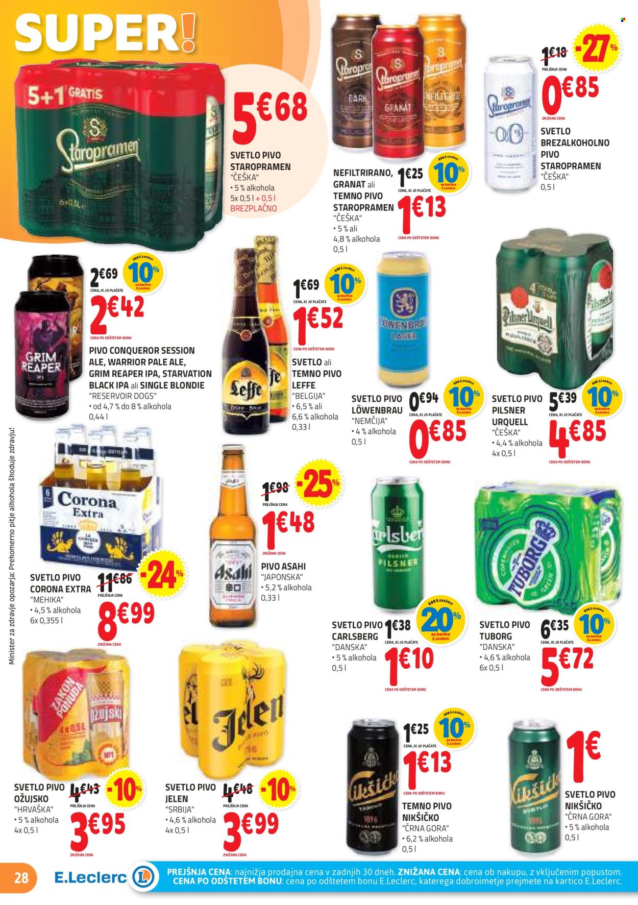E.Leclerc katalog - 27.11.2024 - 7.12.2024. Stran 28