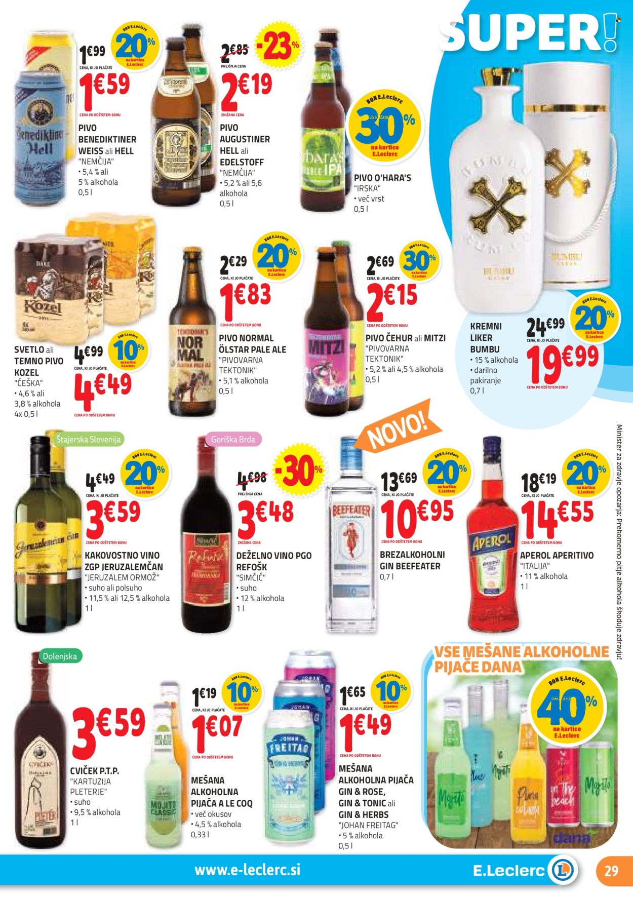 E.Leclerc katalog - 27.11.2024 - 7.12.2024. Stran 29
