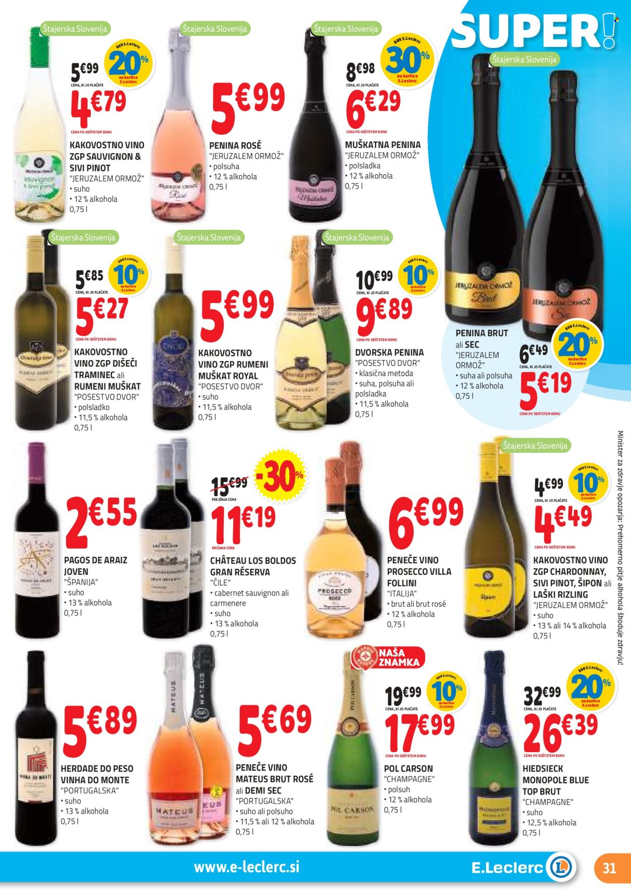 E.Leclerc katalog - 27.11.2024 - 7.12.2024. Stran 31