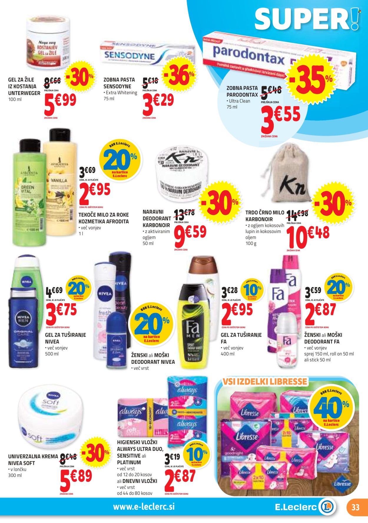 E.Leclerc katalog - 27.11.2024 - 7.12.2024. Stran 33
