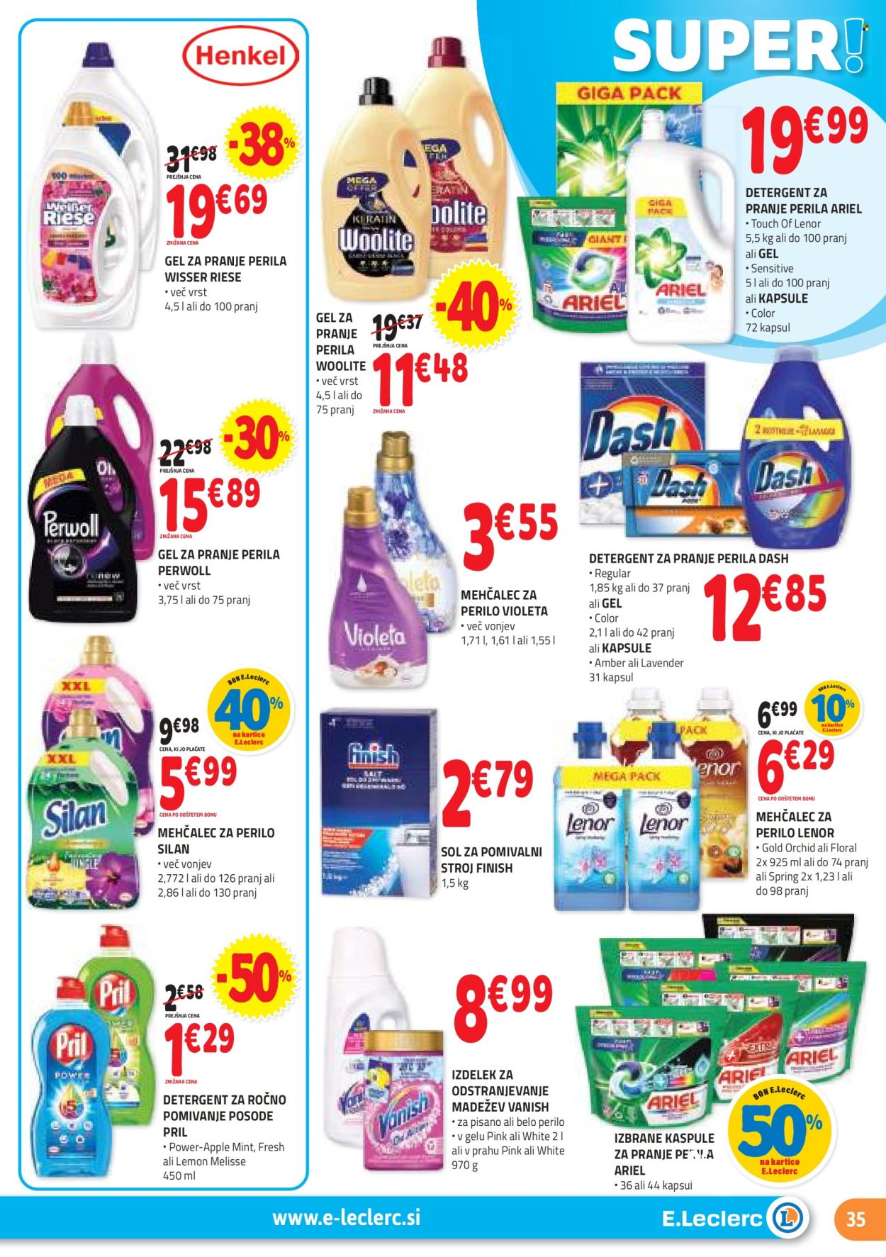 E.Leclerc katalog - 27.11.2024 - 7.12.2024. Stran 35