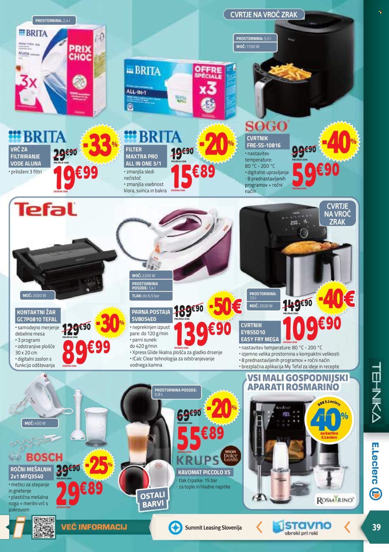 E.Leclerc katalog - 27.11.2024 - 7.12.2024. Stran 39