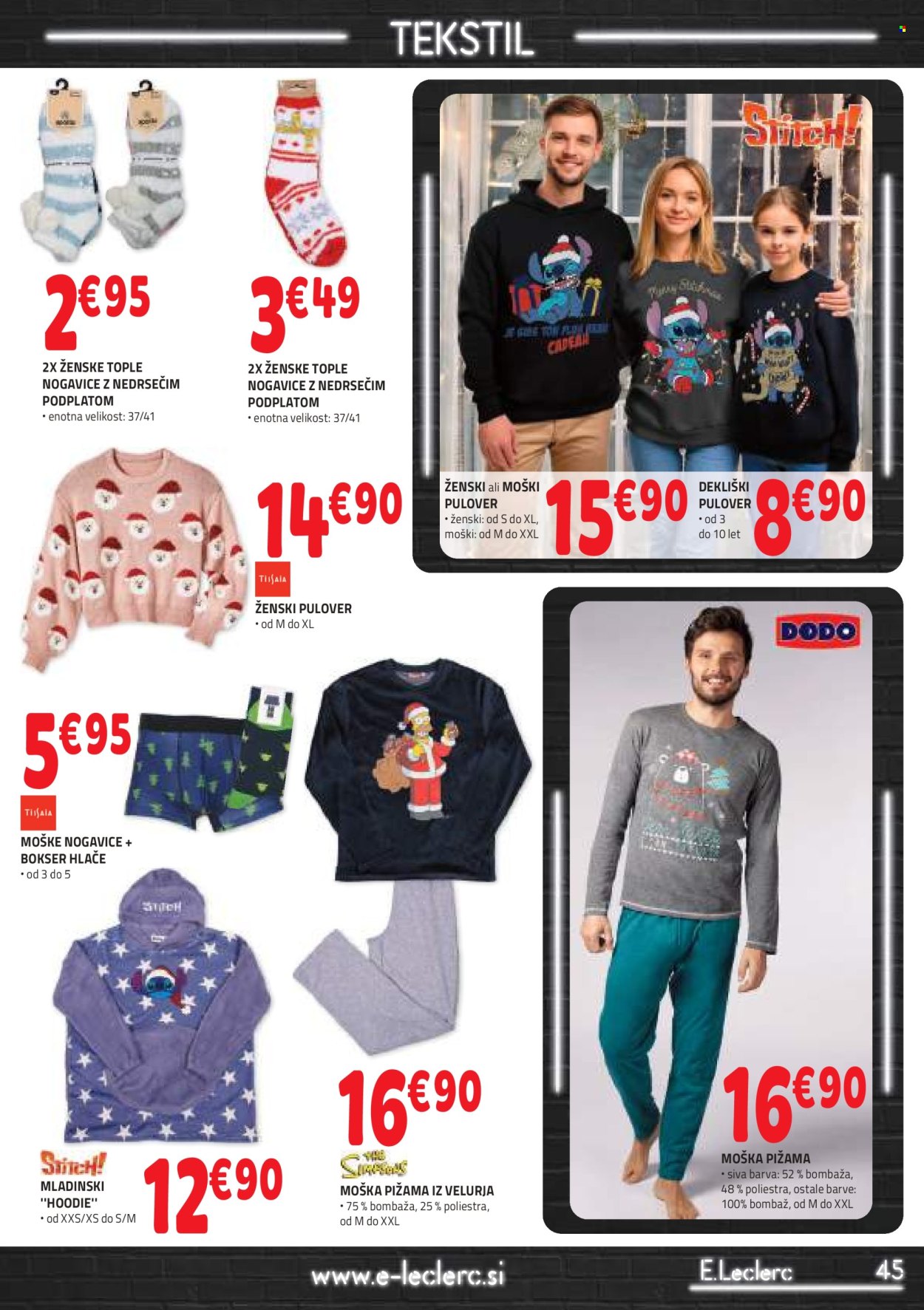 E.Leclerc katalog - 27.11.2024 - 7.12.2024. Stran 45