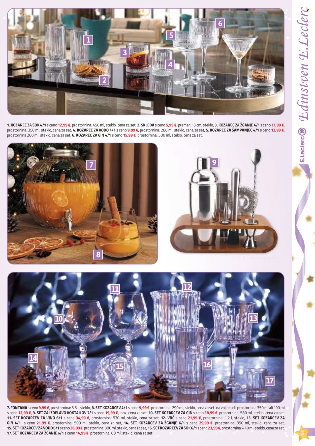E.Leclerc katalog - 27.11.2024 - 31.12.2024. Stran 3