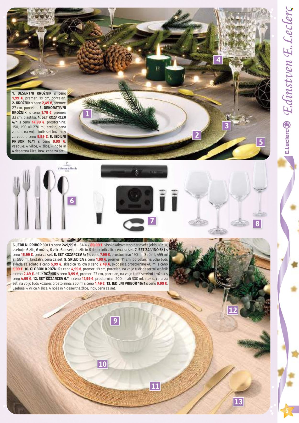 E.Leclerc katalog - 27.11.2024 - 31.12.2024. Stran 5
