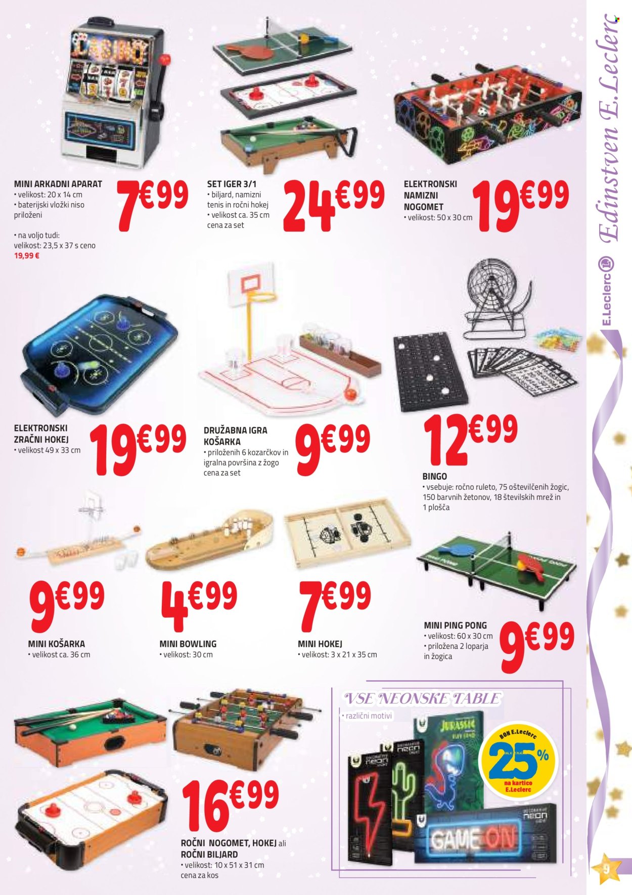 E.Leclerc katalog - 27.11.2024 - 31.12.2024. Stran 9