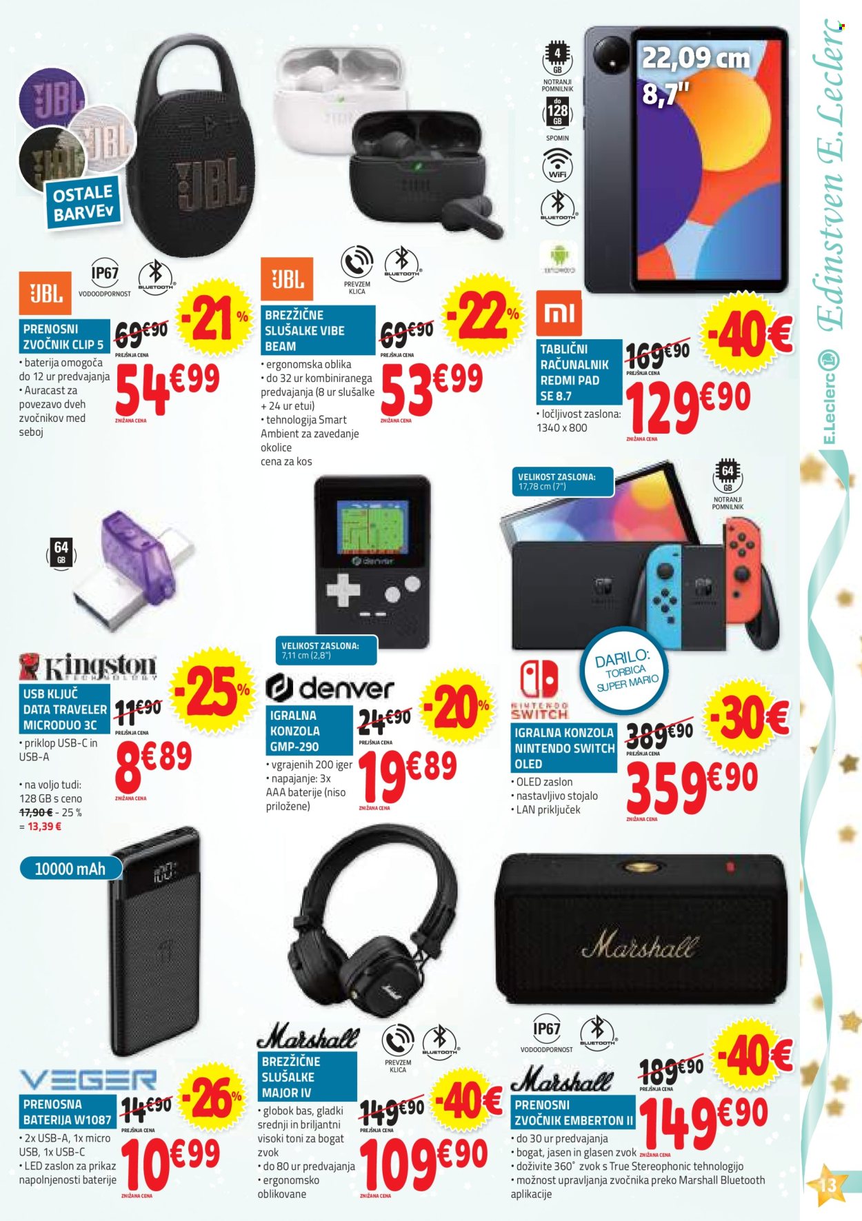 E.Leclerc katalog - 27.11.2024 - 31.12.2024. Stran 13