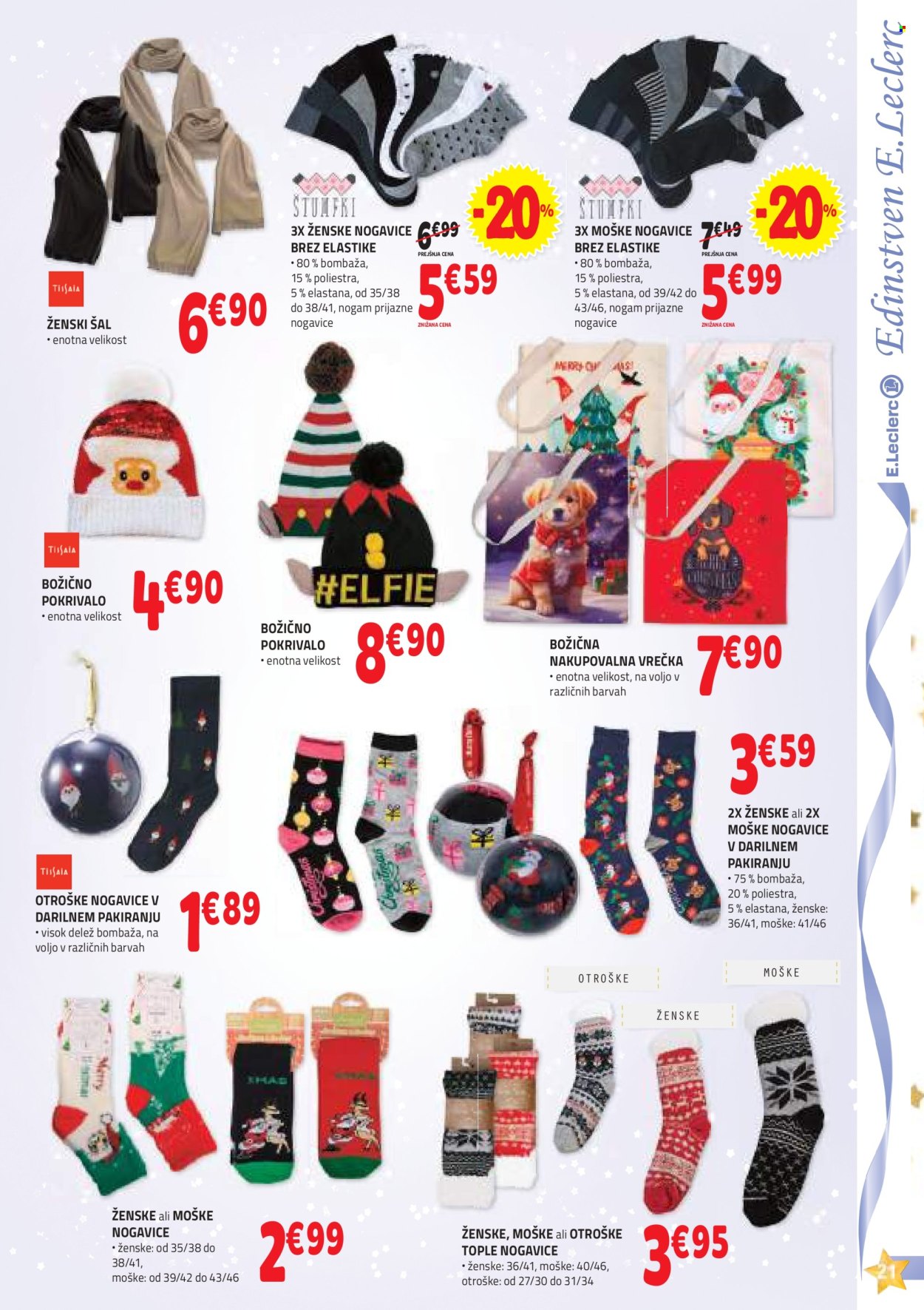 E.Leclerc katalog - 27.11.2024 - 31.12.2024. Stran 21