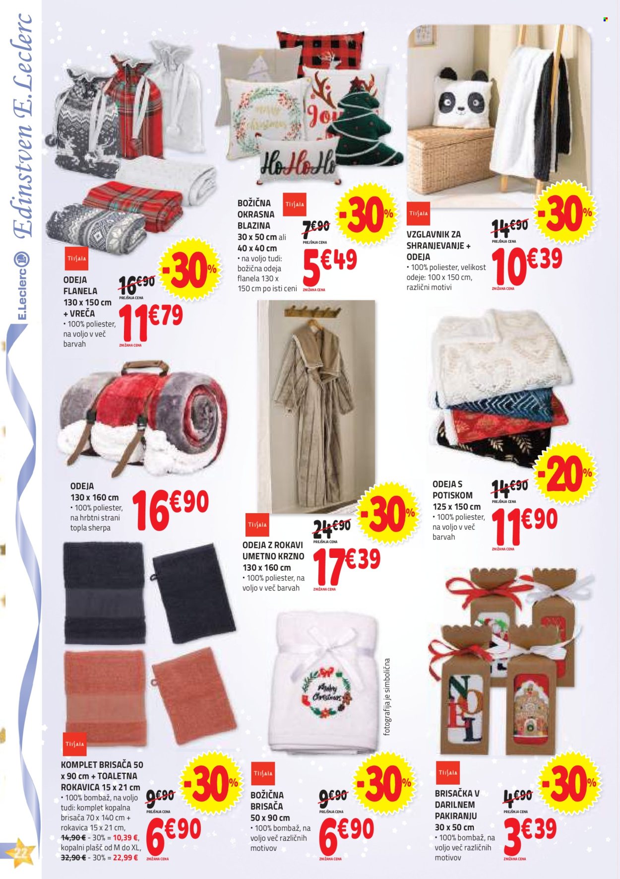 E.Leclerc katalog - 27.11.2024 - 31.12.2024. Stran 22