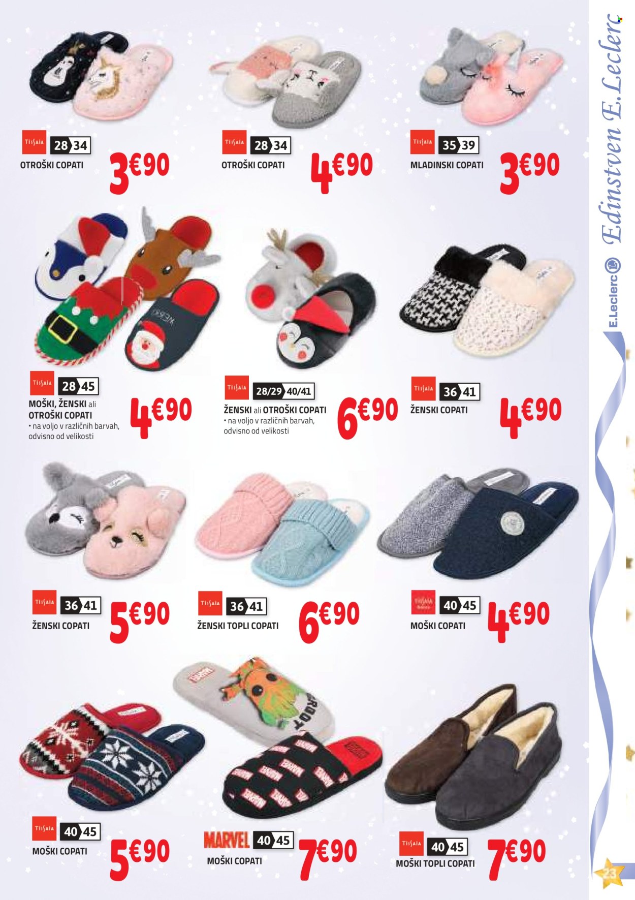 E.Leclerc katalog - 27.11.2024 - 31.12.2024. Stran 23