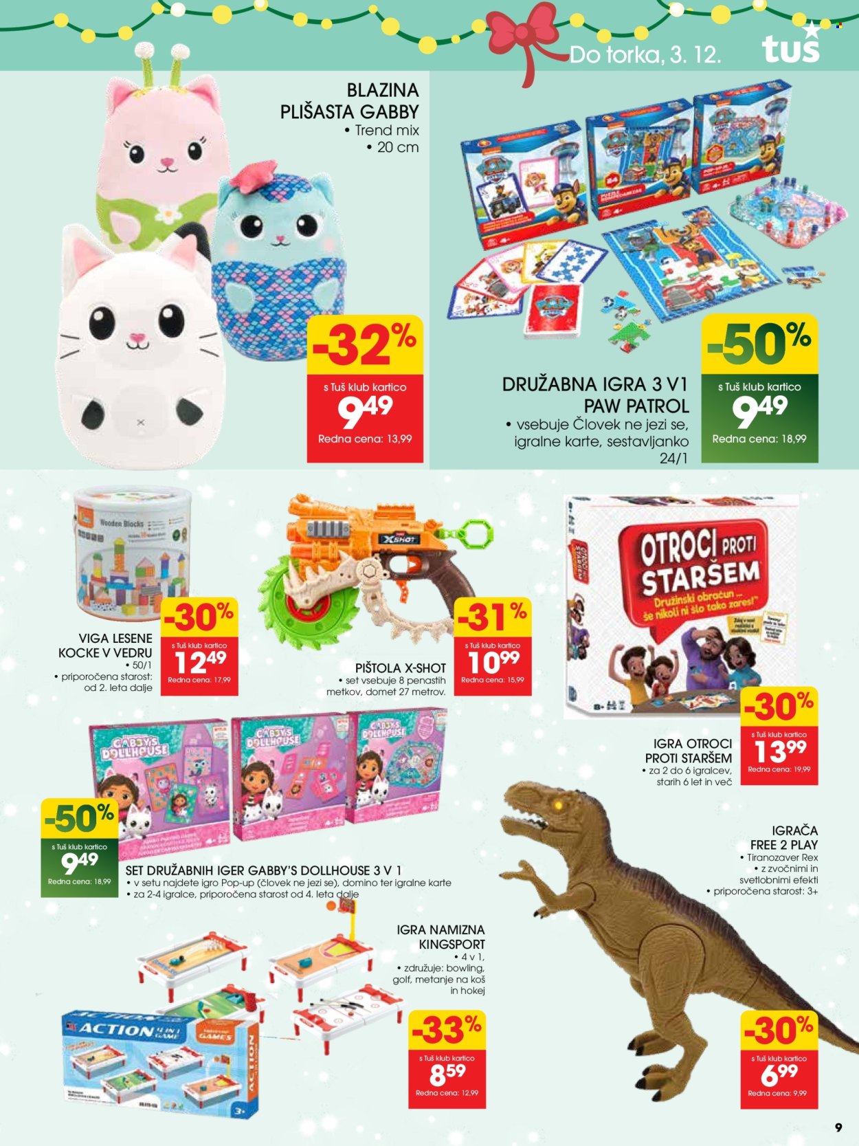 Tuš katalog - 27.11.2024 - 3.12.2024. Stran 9