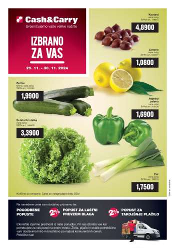 Mercator Cash & Carry katalog - 25.11.2024 - 30.11.2024.