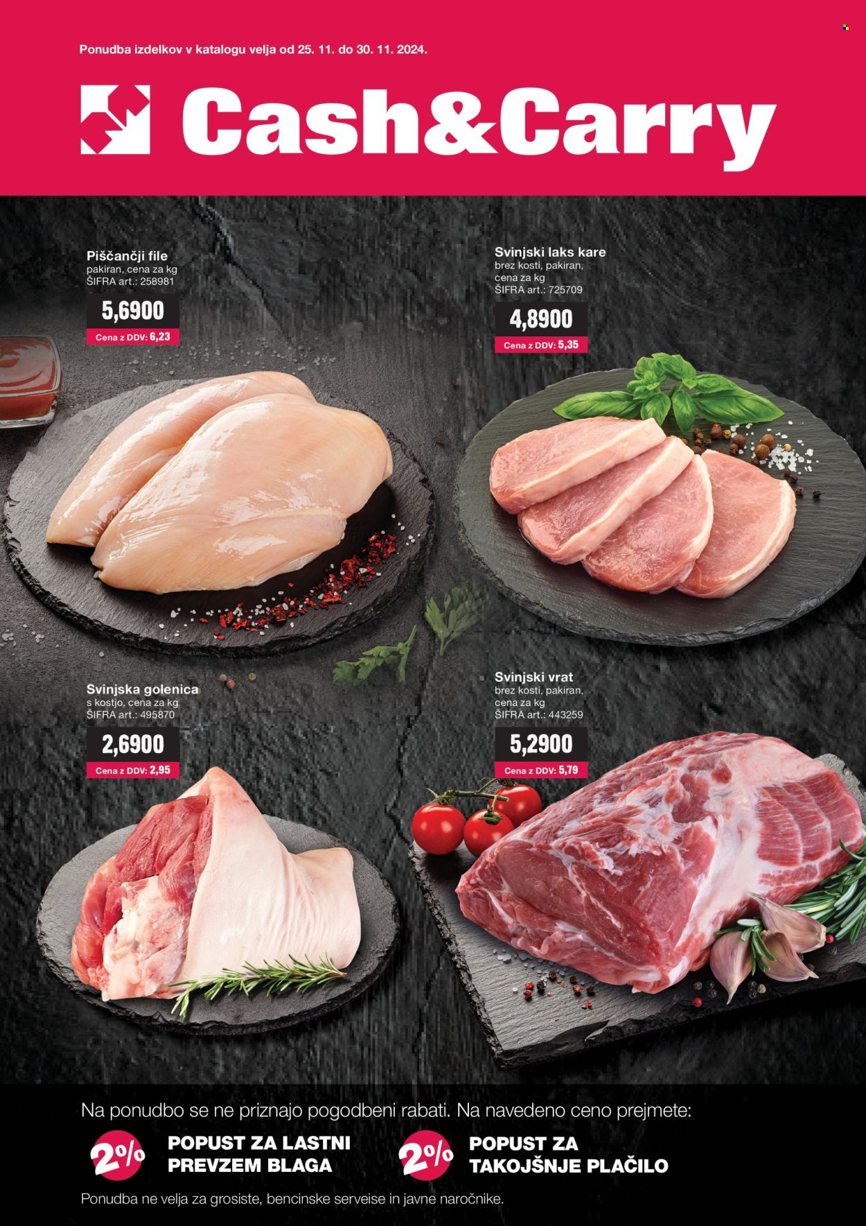 Mercator Cash & Carry katalog - 25.11.2024 - 30.11.2024. Stran 1