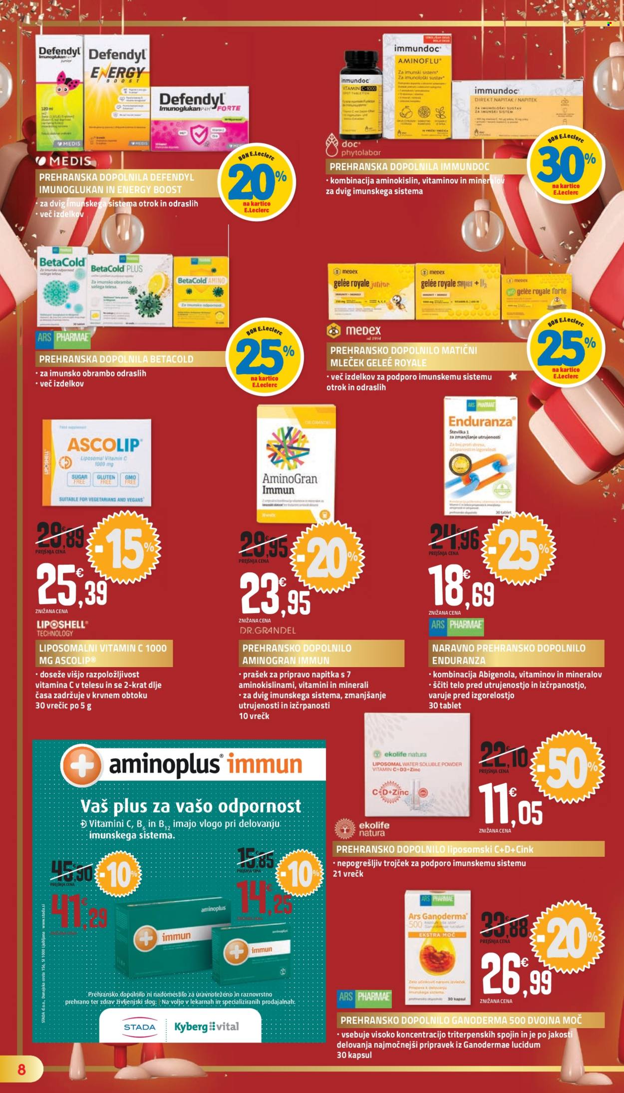 E.Leclerc katalog - 29.11.2024 - 14.12.2024. Stran 8